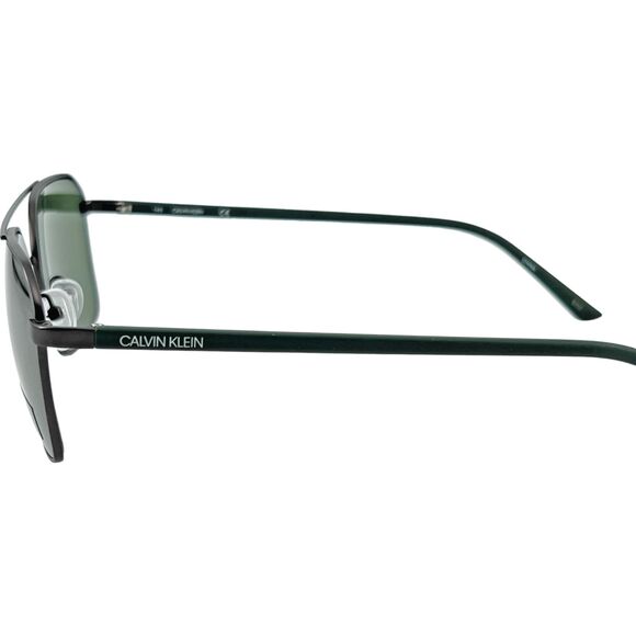 Calvin Klein CK20300S Mens Metal Aviator Pilot Sunglass 009 Matte Gunmetal 58-15 - Picture 3 of 4